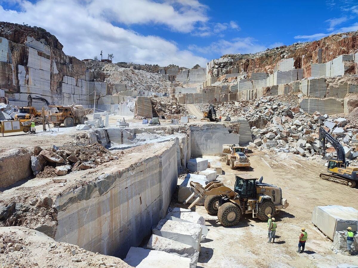 Marble quarry