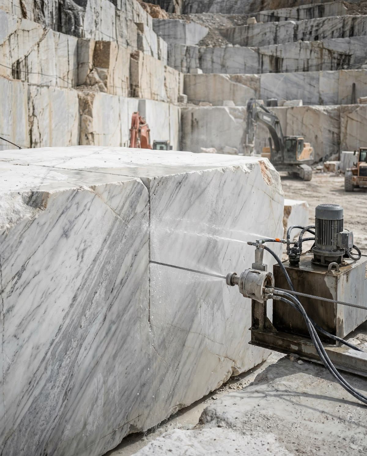 Slab sizing and shaping at the factory floor