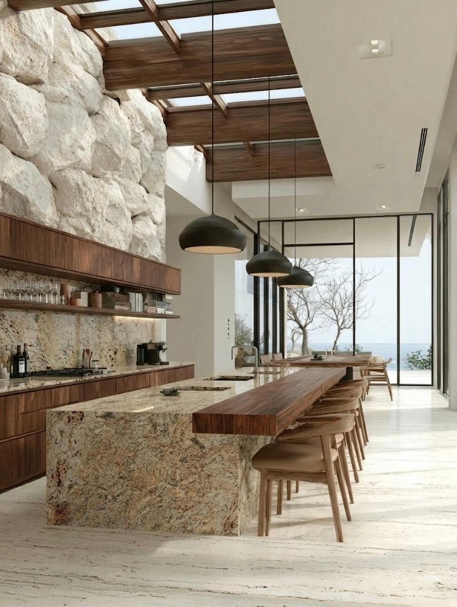 Bathroom Vanities — slab detail