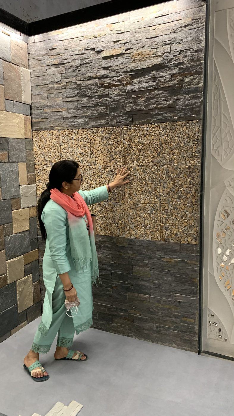 Sandstone & Limestone interior wall and flooring